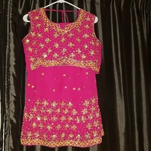 2 PC. Authentic Indian princess costume